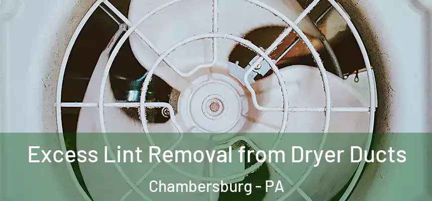  Excess Lint Removal from Dryer Ducts Chambersburg - PA